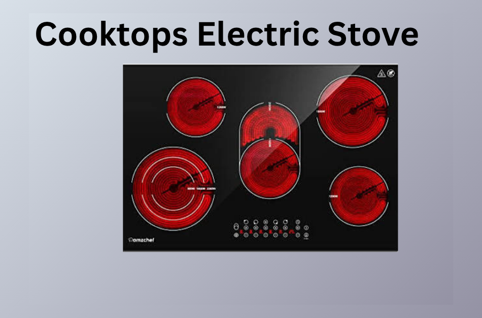 cooktops electric stove